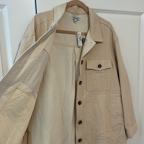 Madewell Waffleback Branner Shirt-Jacket - Picture 5 of 9